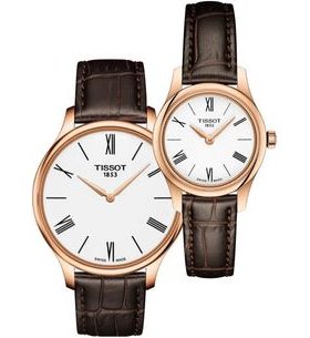 SET TISSOT TRADITION 2018 T063.409.36.018.00 A T063.009.36.018.00 - HODINKY PRO PÁRY - HODINKY