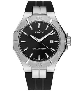 EDOX DELFIN QUARTZ DATE 53021-3CA-NIN - DELFIN - ZNAČKY