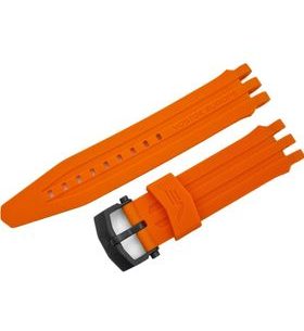 SILIKONOVÝ ŘEMÍNEK VOSTOK EUROPE PRO ENERGIA-2 - ORANŽOVÝ/ČERNÁ SPONA - ŘEMÍNKY - OSTATNÍ