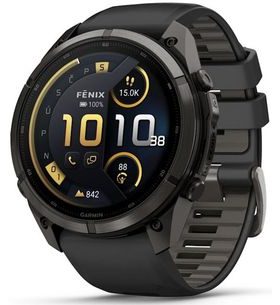 GARMIN FENIX® 9 - 51 MM, CARBON GREY DLC TITANIUM BLACK/PEBBLE 010-04337-11 - FENIX 9 PRO INREACH - BRANDS