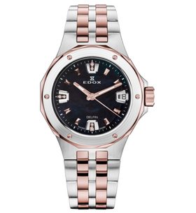EDOX SPORT DELFIN THE ORIGINAL DATE LADY 53100-357RM-NANRND - DELFIN - ZNAČKY