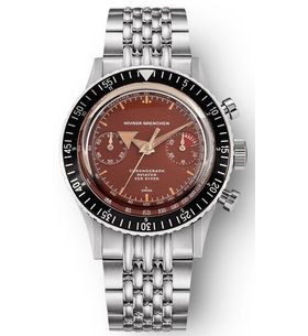 NIVADA GRENCHEN CHRONOMASTER BROAD ARROW TROPICAL DIAL INTER. BEZEL - MANUAL - CHRONOMASTER - ZNAČKY