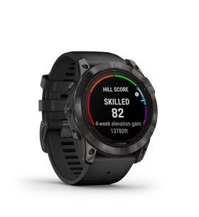 Garmin Fenix 7X Pro Sapphire Solar Carbon Gray DLC Titanium/Vented