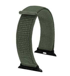 ŘEMÍNEK HIRSCH VOCEM PRO APPLE WATCH - ZELENÝ - STRAPS - ACCESSORIES