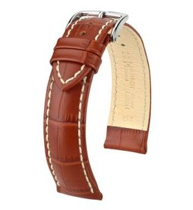 ŘEMÍNEK HIRSCH MODENA - ZLATOHNĚDÝ - STRAPS - ACCESSORIES