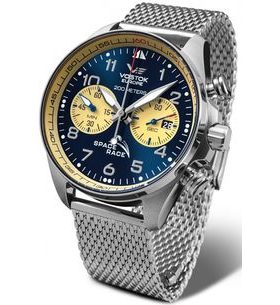 VOSTOK EUROPE SPACE RACE CHRONO LINE 6S21-325A667B - SPACE RACE - ZNAČKY