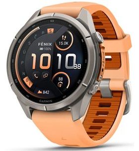GARMIN FENIX® 9 PRO INREACH - 43 MM, TITANIUM SHELL PINK / AUTUMN ORANGE 010-04335-01 - FENIX 9 PRO INREACH - ZNAČKY