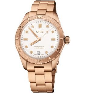 ORIS DIVERS SIXTY-FIVE DATE WHITE STAR 01 733 7771 3151-07 8 19 15 - DIVERS - BRANDS