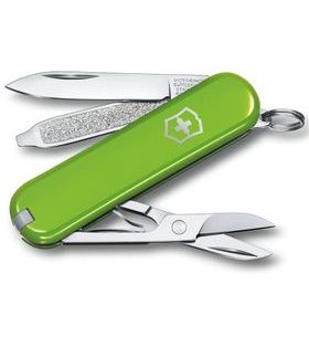 KNIFE VICTORINOX CLASSIC SD COLORS SMASHED AVOCADO - POCKET KNIVES - ACCESSORIES
