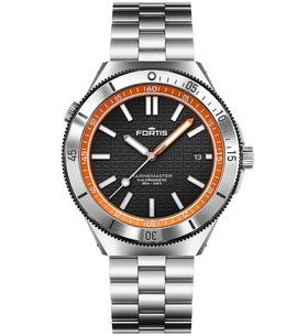FORTIS MARINEMASTER M-44 AMBER ORANGE COSC F8120014 - MARINEMASTER - BRANDS