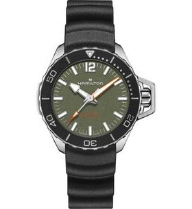 HAMILTON KHAKI NAVY FROGMAN AUTO H77455360 - KHAKI NAVY - BRANDS