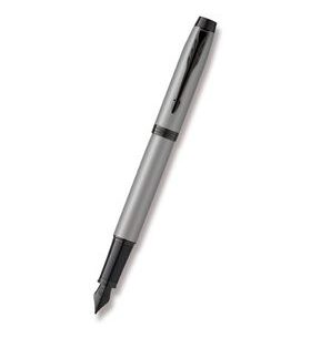 PARKER IM ACHROMATIC GREY FOUNTAIN PEN BT 1502/31276 - FOUNTAIN PENS - ACCESSORIES