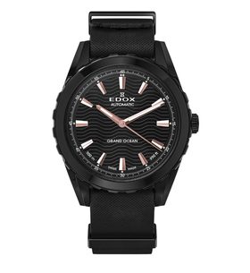 EDOX GRAND OCEAN AUTOMATIC 80140-37NAN-NIR - GRAND OCEAN - BRANDS