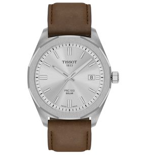 TISSOT PRC 100 SOLAR QUARTZ 39MM T151.422.16.031.00 - PRC 100 - BRANDS