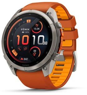 GARMIN FENIX® 9 PRO INREACH - 51 MM, TITANIUM AUTUMN ORANGE/SPARK 010-04337-01 - FENIX 9 PRO INREACH - ZNAČKY