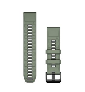 GARMIN ŘEMÍNEK QUICKFIT® 22 WATCH BANDS, WILLOW/GRAPHITE SILICONE 010-13392-04 - STRAPS - ACCESSORIES