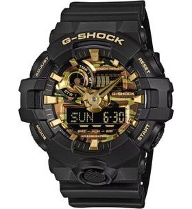 CASIO G-SHOCK GA-700CF-1AER CAMO AND GOLD - G-SHOCK - BRANDS