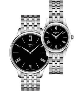 SET TISSOT TRADITION 2018 T063.409.11.058.00 A T063.009.11.058.00 - HODINKY PRO PÁRY - HODINKY