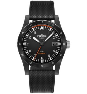 FORTIS FLIEGER F-39 WERK 7 MISSION BLACK LIMITED EDITION F4220028 - FLIEGER - BRANDS