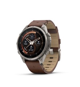 GARMIN FENIX® 9 PRO INREACH - 47 MM, TITANIUM S KOŽENÝM ŘEMÍNKEM WALNUT 010-04336-41 - FENIX 9 PRO INREACH - ZNAČKY
