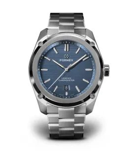 FORMEX ESSENCE FORTYTHREE AUTOMATIC CHRONOMETER BLUE STEEL BRACELET 0330.1.6331.100 - ESSENCE - ZNAČKY