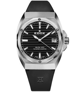 EDOX DELFIN THE ORIGINAL 1973 DATE - LADIES 50504-3CA-NIN - DELFIN - ZNAČKY
