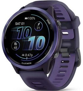GARMIN FORERUNNER® 570 - 47MM INDIGO HLINÍKOVÁ LUNETA, POLOPRŮHLEDNÝ ŘEMÍNEK IMPERIAL PURPLE/INDIGO 010-02971-02 - FORERUNNER 570 - BRANDS