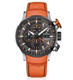 EDOX CHRONORALLY AUTOMATIC CHRONOGRAPH 01129-TGNOCO-GNO - CHRONORALLY - ZNAČKY