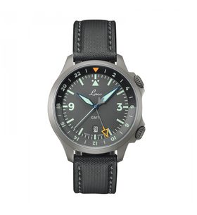 LACO FLIEGER FRANKFURT GMT GRAU 862121.2 - PILOT SPECIAL MODELS - BRANDS