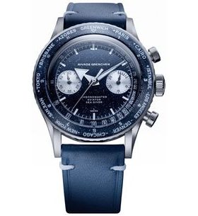 NIVADA GRENCHEN CHRONOGRAPH VALJOUX 23 AVENTURINE BLUE - CHRONOMASTER - ZNAČKY