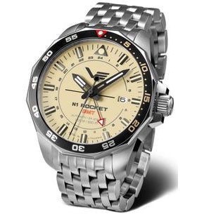 VOSTOK EUROPE N-1 ROCKET AUTOMATIC GMT NH34-225A713B - ROCKET N-1 - BRANDS