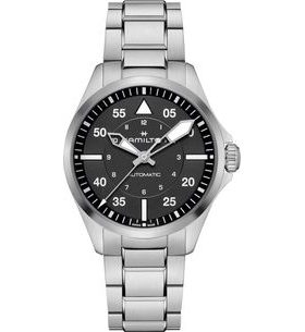 HAMILTON KHAKI AVIATION PILOT DAY DATE AUTO 39MM H76305130 - KHAKI AVIATION - BRANDS