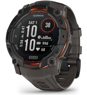 GARMIN INSTINCT® 3 – 50 MM, SOLAR BLACK S CHARCOAL PÁSKEM 010-02935-00 - INSTINCT 3 - BRANDS