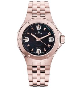 EDOX DELFIN THE ORIGINAL DIVER DATE LADY 53100-37RM-NANRND - DELFIN - ZNAČKY