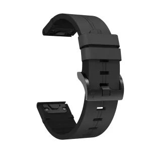 ŘEMÍNEK PRO GARMIN QUICKFIT 26MM, LEATHER BLACK - ŘEMÍNKY - OSTATNÍ