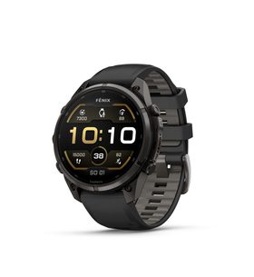 GARMIN FENIX® 9 - 47 MM, CARBON GRAY DLC TITANIUM BLACK/PEBBLE 010-04336-16 - FENIX 9 PRO - ZNAČKY