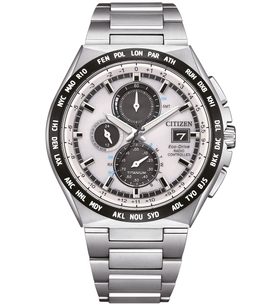 CITIZEN WORLDTIME RADIO CONTROLLED SUPER TITANIUM AT8238-84A - SUPER TITANIUM - BRANDS