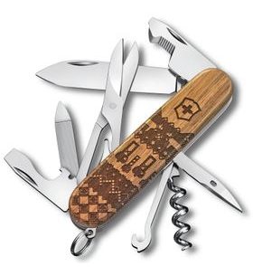 NŮŽ VICTORINOX SWISS COMPANION WOOD SPIRIT LIMITED EDITION 2023 1.3901.63L23 - KAPESNÍ NOŽE - OSTATNÍ