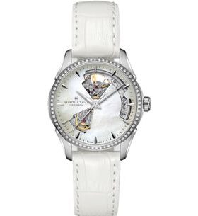 HAMILTON JAZZMASTER OPEN HEART LADY AUTO H32205890 - JAZZMASTER - ZNAČKY