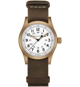HAMILTON KHAKI FIELD MECHANICAL BRONZE H69459510 - KHAKI FIELD - BRANDS