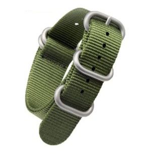 NATO ZULU ŘEMÍNEK ZELENÝ 24 MM - ŘEMÍNKY - OSTATNÍ