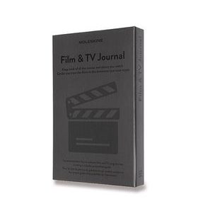 ZÁPISNÍK MOLESKINE PASSION FILM & TV JOURNAL - TVRDÉ DESKY - L 1331/1517162 - DIARIES AND NOTEBOOKS - ACCESSORIES
