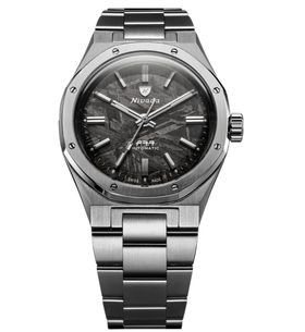 NIVADA GRENCHEN F77 TITANIUM METEORITE MK2 - 38 MM - F77 - BRANDS