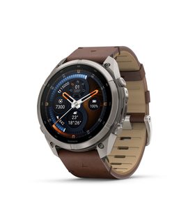 GARMIN FENIX® 9 PRO INREACH - 51 MM, TITANIUM S KOŽENÝM ŘEMÍNKEM WALNUT 010-04336-41 - FENIX 9 PRO INREACH - ZNAČKY