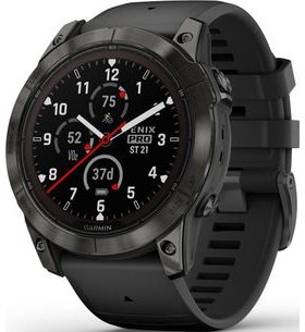 GARMIN FĒNIX 7X PRO SAPPHIRE SOLAR EDITION CARBON GRAY DLC TITANIUM / BLACK BAND - 010-02778-11 - FENIX 7X - ZNAČKY