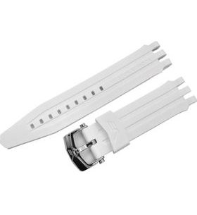 SILIKONOVÝ ŘEMÍNEK VOSTOK EUROPE PRO ENERGIA-2 - BÍLÝ/LESKLÁ SPONA - ŘEMÍNKY - OSTATNÍ