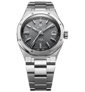 NIVADA GRENCHEN F77 SST GREY MK2 DATE - 38 MM - F77 - ZNAČKY
