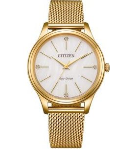 CITIZEN ECO-DRIVE LADIES EM1222-87A - ELEGANT - ZNAČKY
