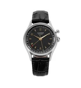 VULCAIN CRICKET TRADITION 39 MM - BLACK/GOLD - CRICKET TRADITION - ZNAČKY