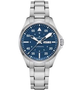 HAMILTON KHAKI AVIATION PILOT DAY DATE AUTO H64635140 - KHAKI AVIATION - BRANDS